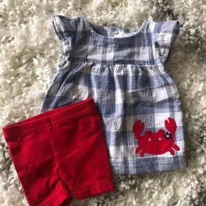 Carter’s NB matching set